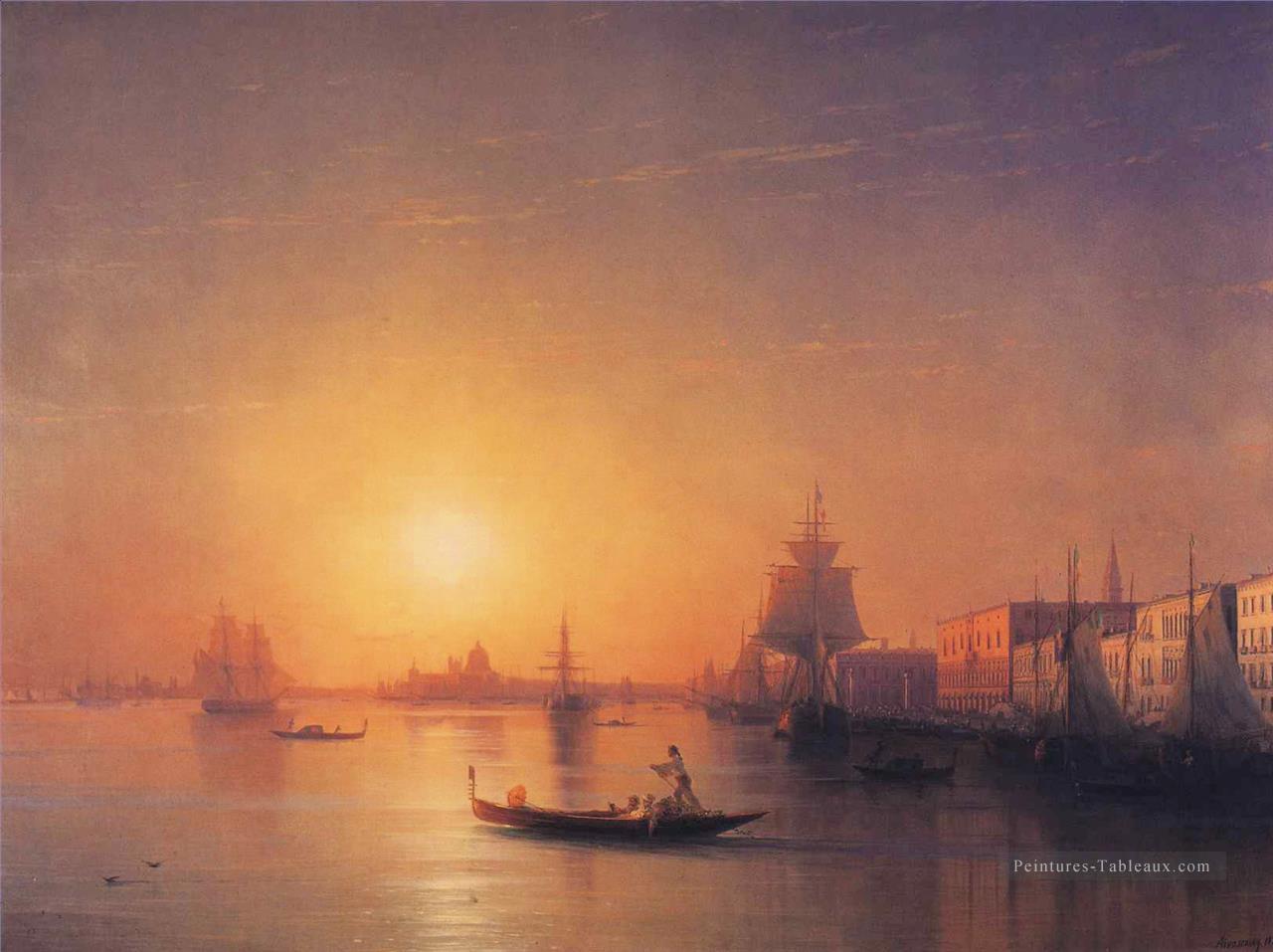 venise 1874 Romantique Ivan Aivazovsky russe Peintures à l'huile